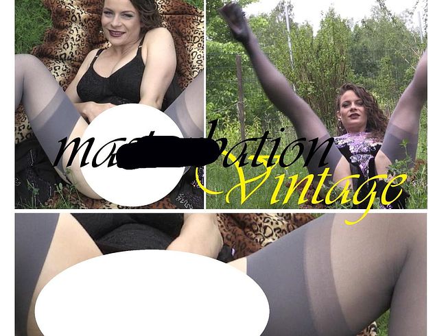 CruelAlice Porno Video: Vintage masturbation