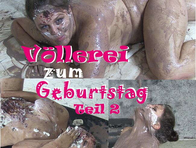 CruelAlice Porno Video: Völlerei zum Geburtstag Teil 2